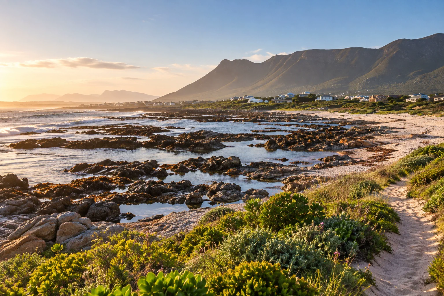 Sandbaai Beach photograph
