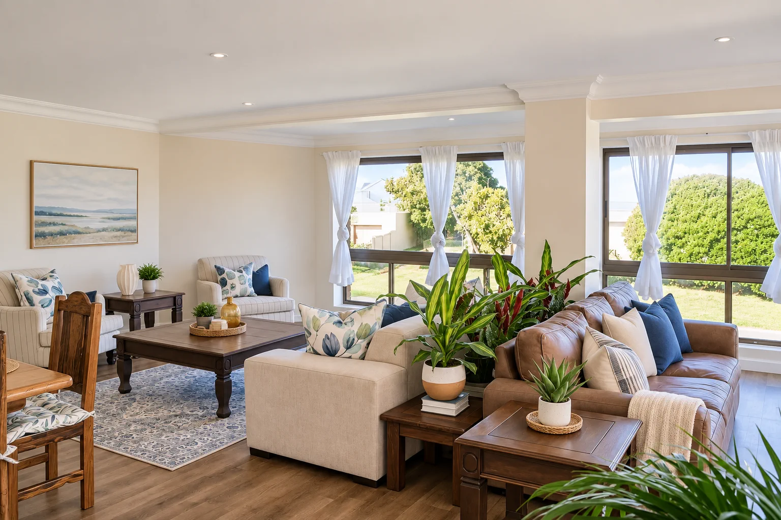 Second lounge onto the garden