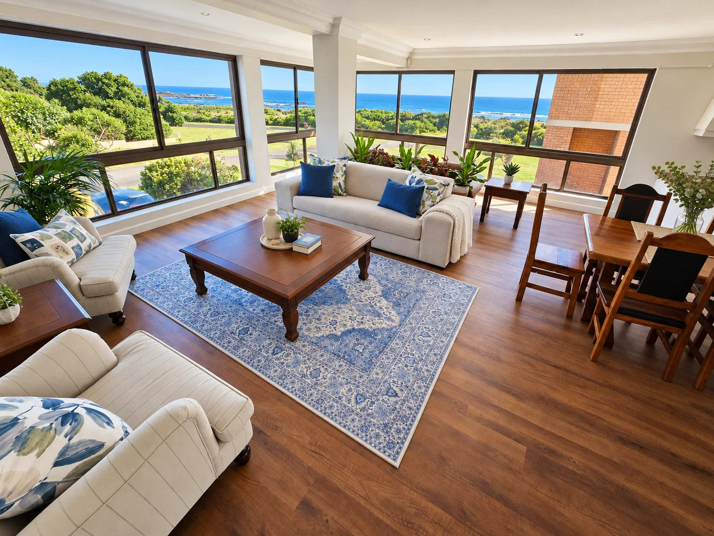 Lounge with sea view